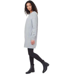 *last chance* TenTree Fleece Crew Dress new grey medium